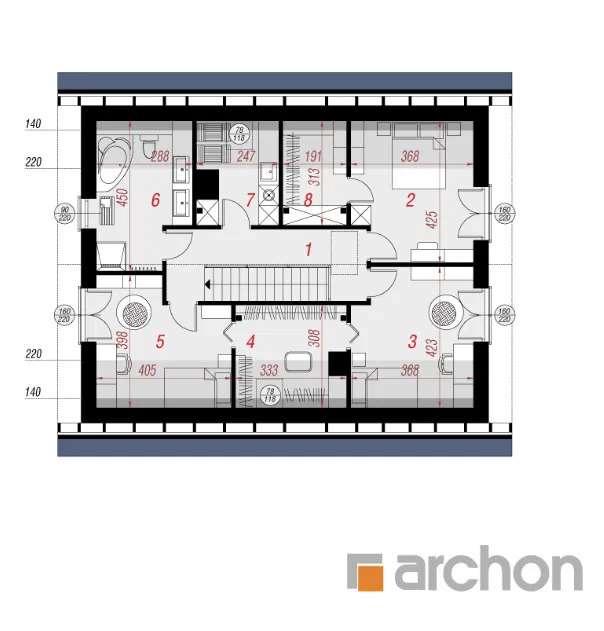 Dom 155 m2 | Garaż w bryle | 7 ar | Wilków - Pełny obrazek: 4/4