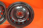 FIAT PUNTO II DOBLO PANDA 500 NEMO FELGI STALOWE 14 4x98 5.5J ET35 - 3