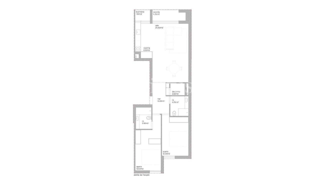Apartamento T2 em Senhora da Hora-9
