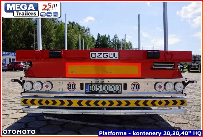 Inny Naczepa platforma H=950 mm MEGA Trailers, budowlana 13.60 m !. - 32