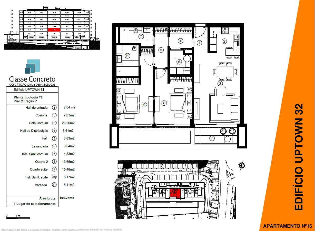 Apartamento T2 - "UPTOWN 32" Funchal - Grande imagem: 4/32