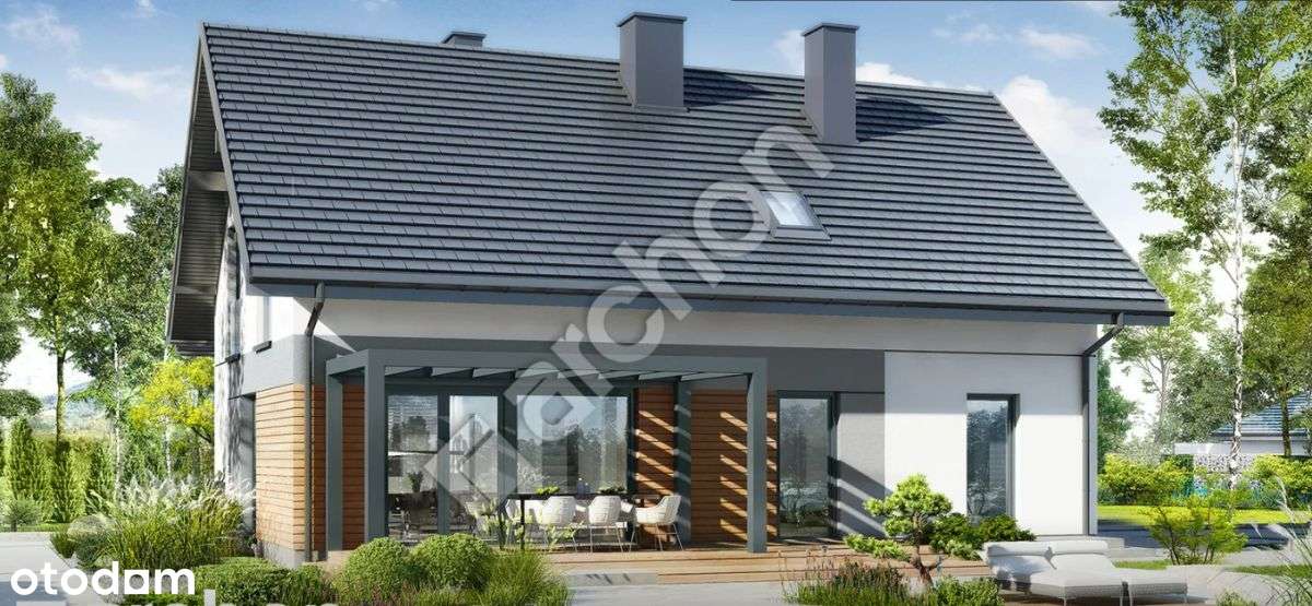 komfortowy, kanalizacja, asfalt , duża działka-2