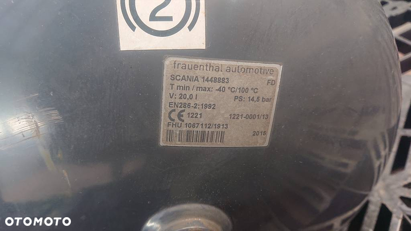 SCANIA R S XPI DC13 EURO 6 ZBIORNIK BUTLA POWIETRZA 20L 1448883 - 7