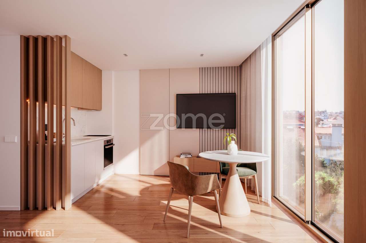 Apartamento T0+1 com terraço em Matosinhos. - Grande imagem: 5/15