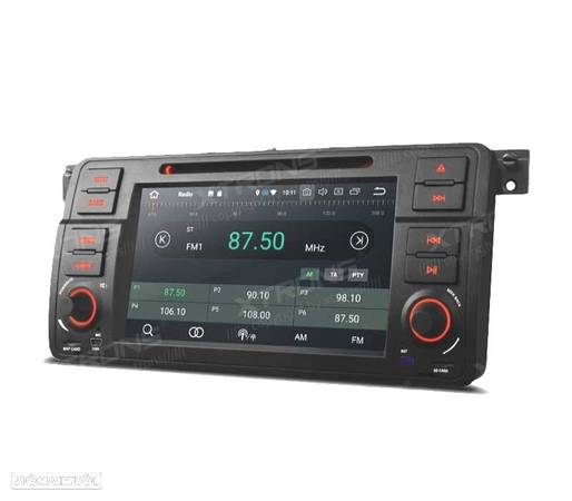 AUTO RÁDIO 7" ANDROID 9.0 OCTA-CORE MULTIMEDIA STEREO GPS PARA BMW ROVER MG - 4