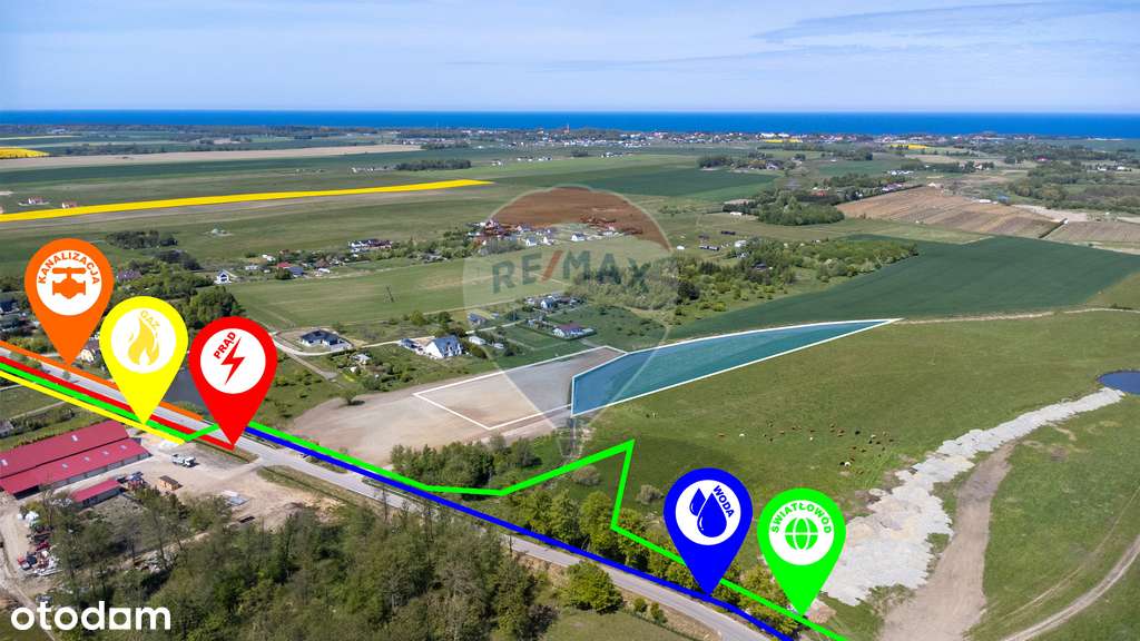 Działka na sprzedaż – 6452 m², Śmiechów k. Gąsek - Pełny obrazek: 5/11