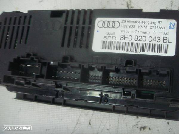 Comando Climatização Audi A4 (8Ec, B7) - 2