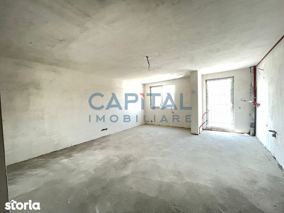 Comision 0, apartament cu 2 camere semifinisat in Cluj, Calea Baciului