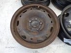 FELGI STALOWE KOMPLET 14 5,5J 5X100 ET35 VW - 5