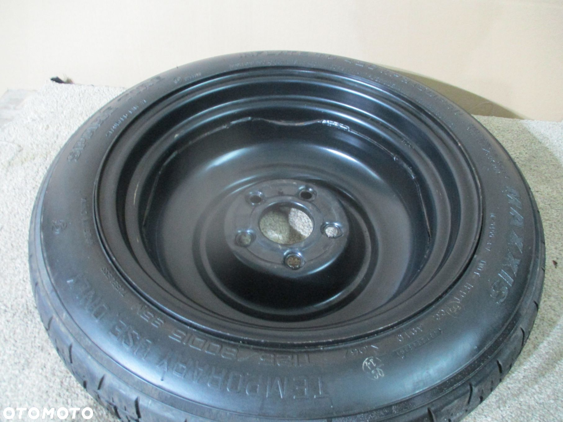 KOŁO DOJAZDOWE ZAPASOWE DOJAZDÓWKA HYUNDAI IX20 IX30 KIA VENGA 15" 5X114,3 - 7