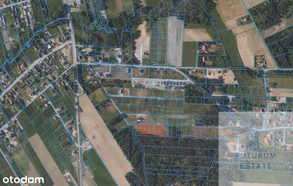 Działki budowlane na sprzedaż - Skrybicze - Pełny obrazek: 4/8