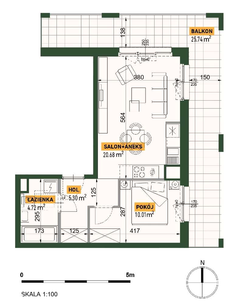 Wyszyńskiego Pstrowskiego | 2-pok. | 65/WP.A - Pełny obrazek: 2/16