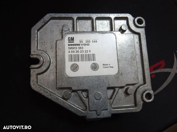 Calculator motor Opel Zafira B 1.8 benizna Z18XE din 2005 - 1