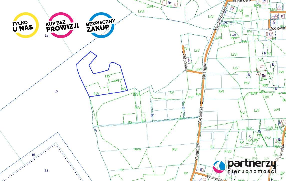 Ładna działka w dobrej okolicy - Pełny obrazek: 5/14