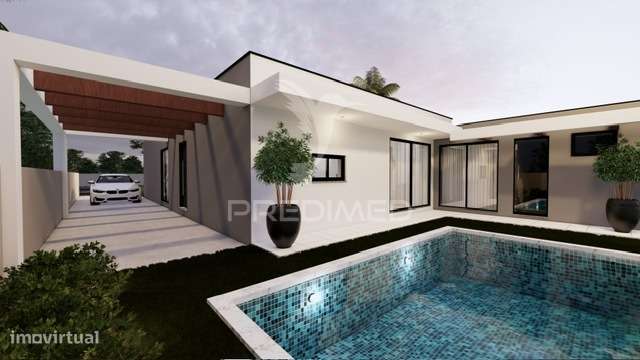Moradia térrea T4 com piscina  nova a estrear - Fernão Ferro - Grande imagem: 3/5