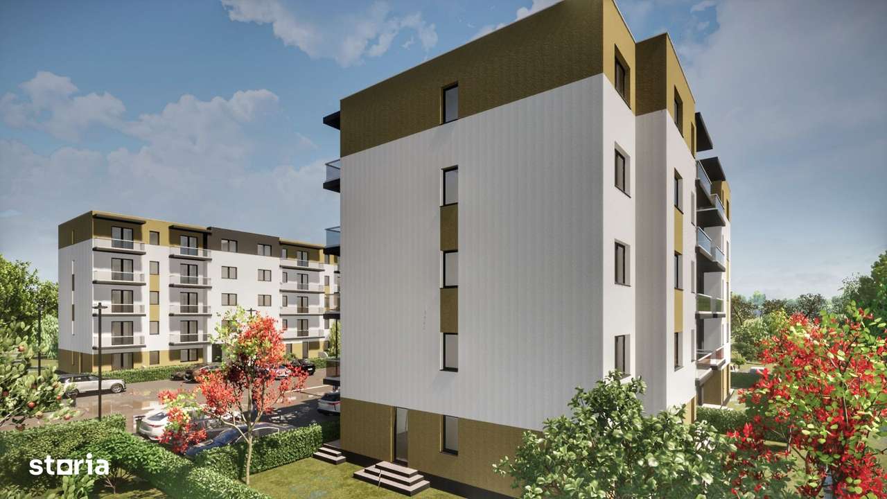 APARTAMENT 2 CAMERE CU CURTE PROPRIE – BERCENI / VIDRA - Imagine principală: 5/7