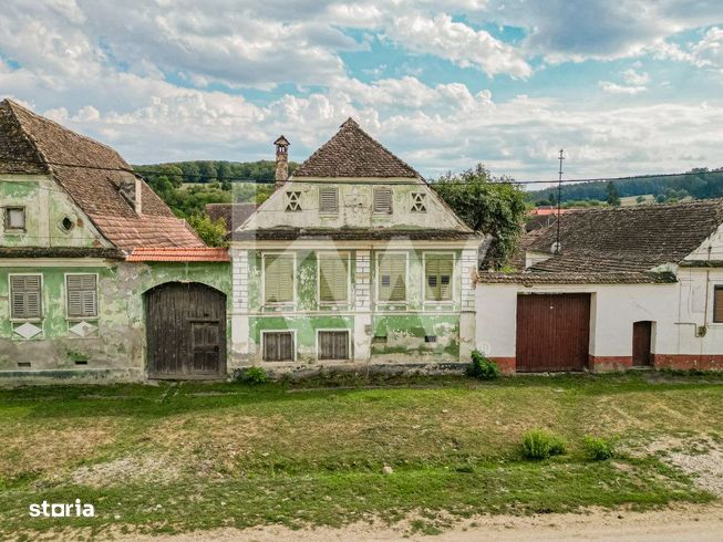 Casa de vanzare saseasca, 4 camere, langa Viscri – judetul Brasov |-2