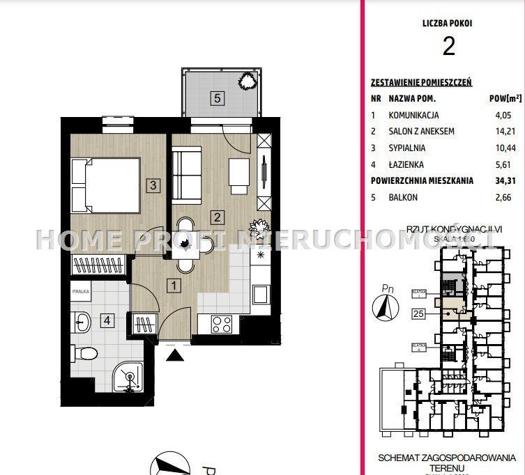 Dwupokojowe mieszkanie Rzeszów/ Do odbioru w 2024