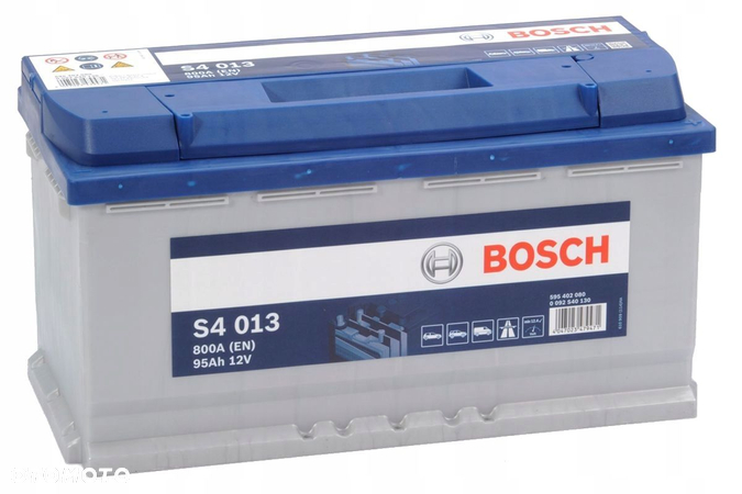 Akumulator BOSCH S4 12V 95Ah 800A Bosch 0 092 S40 130 MOŻLIWY DOWÓZ MONTAŻ - 2