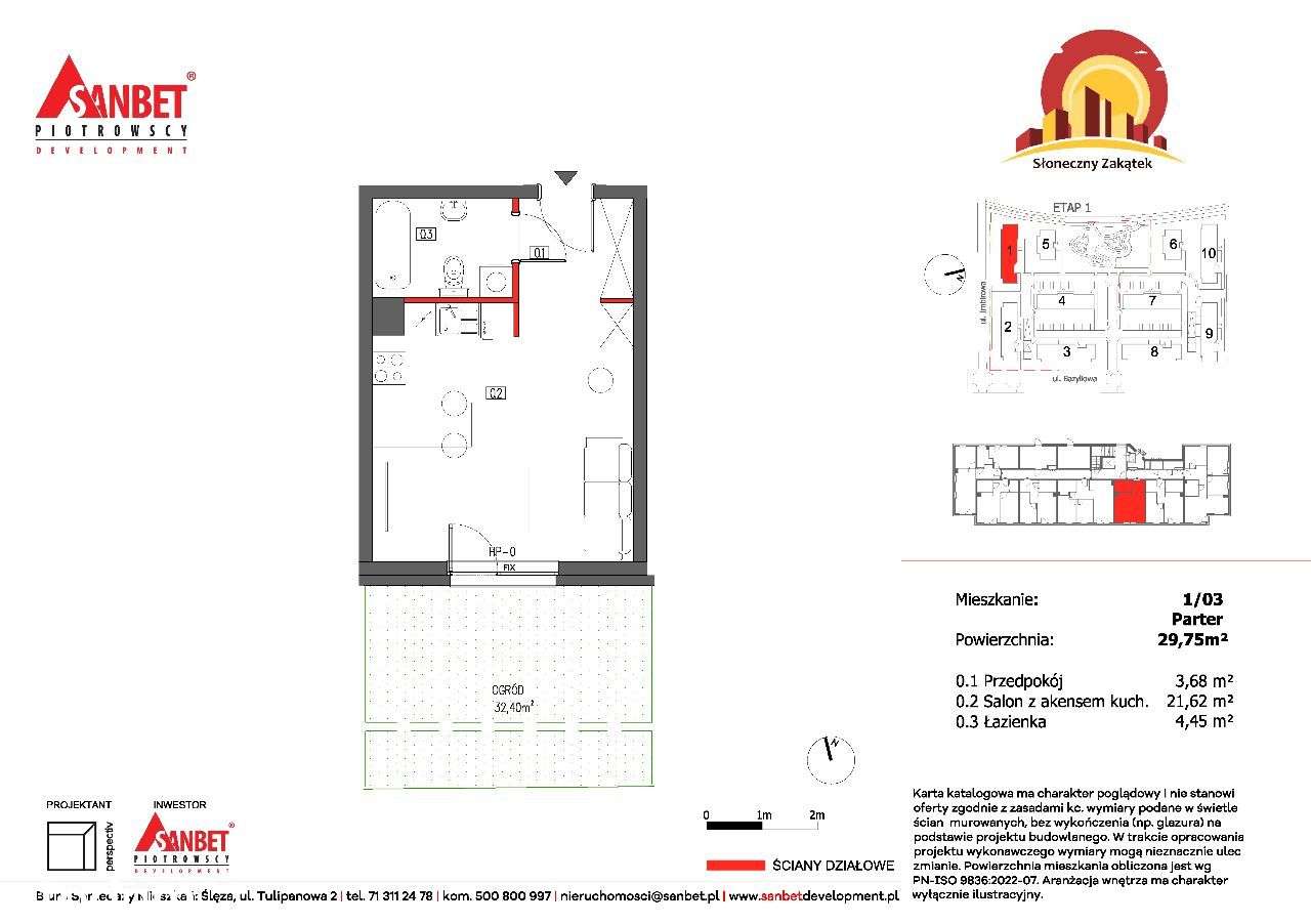 Mieszkanie z dużym ogrodem | Idealne na start - Pełny obrazek: 2/8