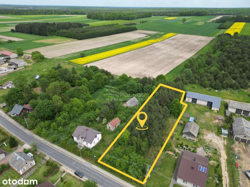 Działka Siedliskowa w Ruskowie 2791m2 - Pełny obrazek: 2/9