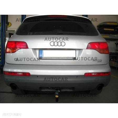 Carlig de remorcare pentru Audi Q7 - SUV - sistem demontabil vertical cu cheie - din 2006 - 14