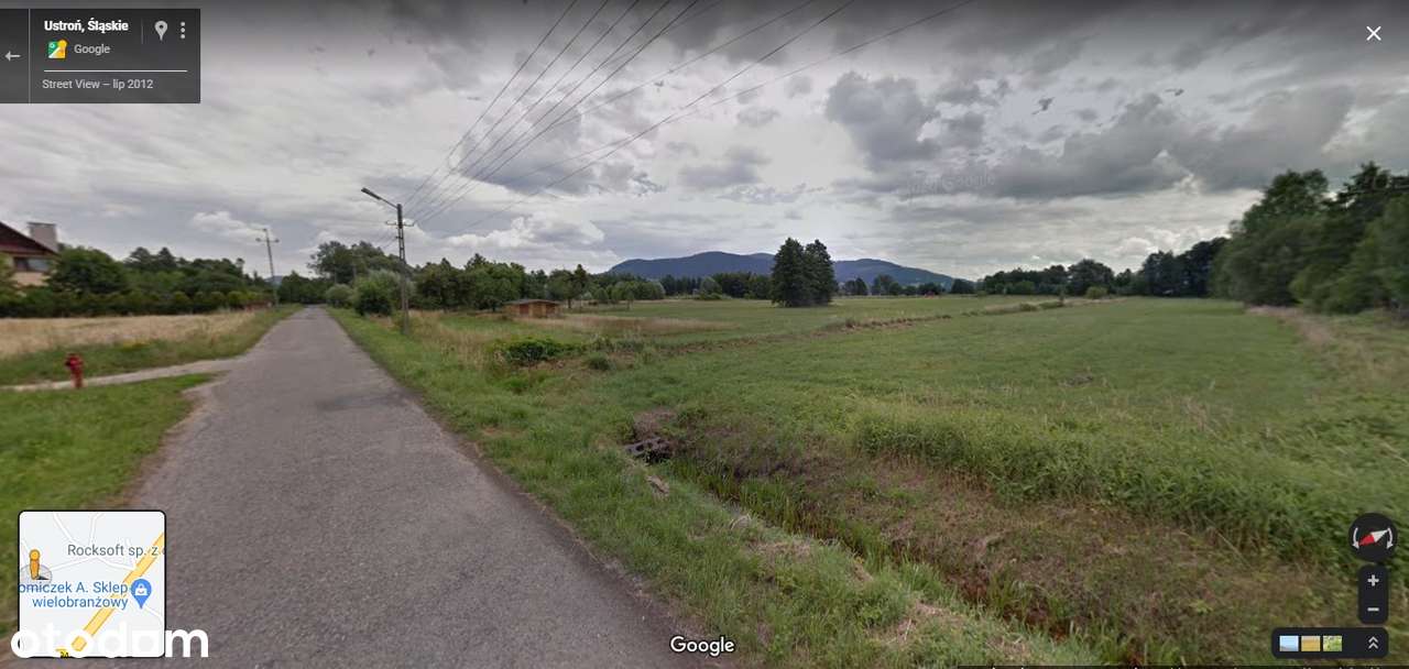 Działka w Ustroniu przy głównej drodze ( Katowicka) - Pełny obrazek: 4/4