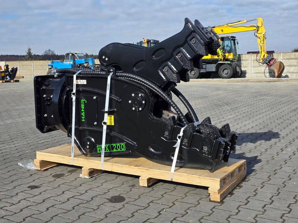 Nowe szczęki kruszące haner hpx 1200, waga 1135 kg  nożyce wyburzeniowe, do koparki 12 - 18 ton 2025