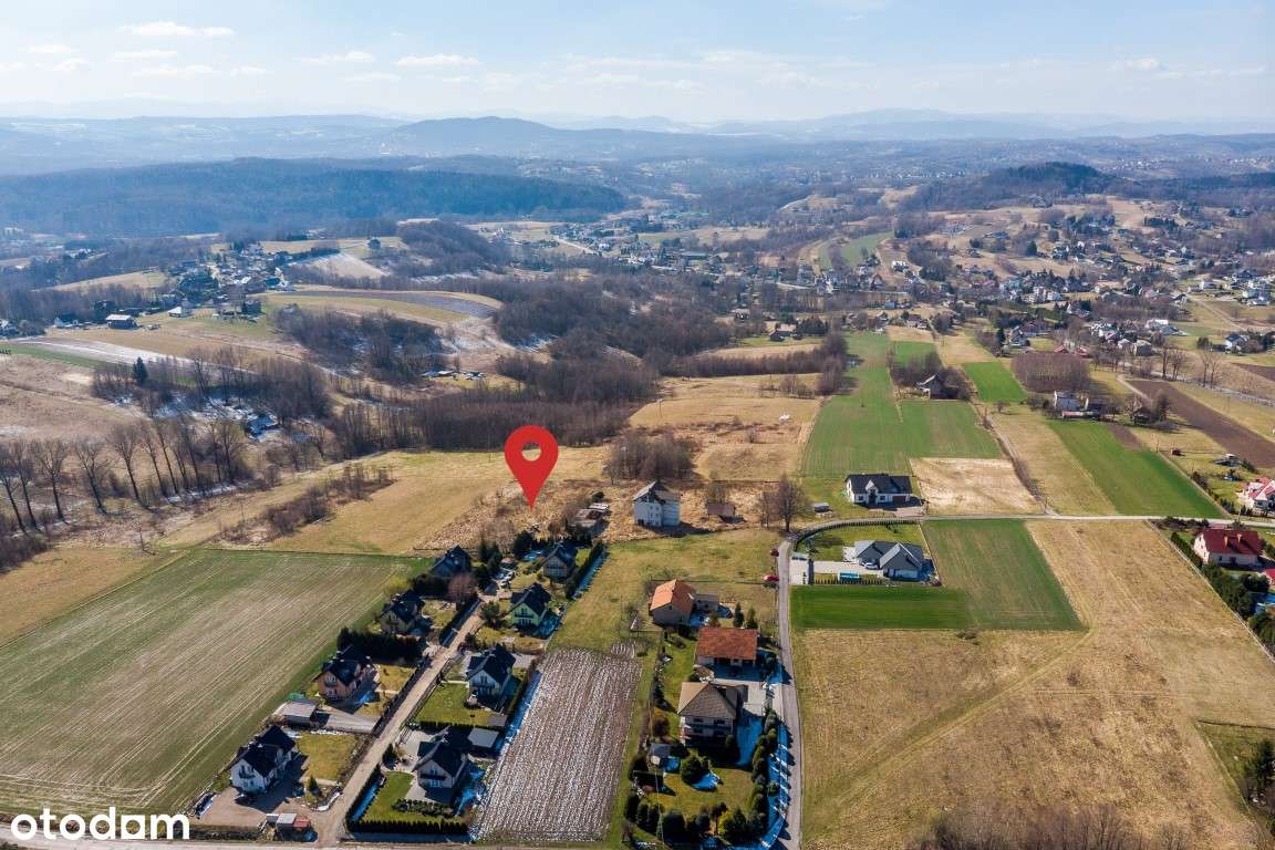 PnB, media, PUM 4864 m² – 1,59ha pod 37 domów, Przytkowice, na wzgórzu-12