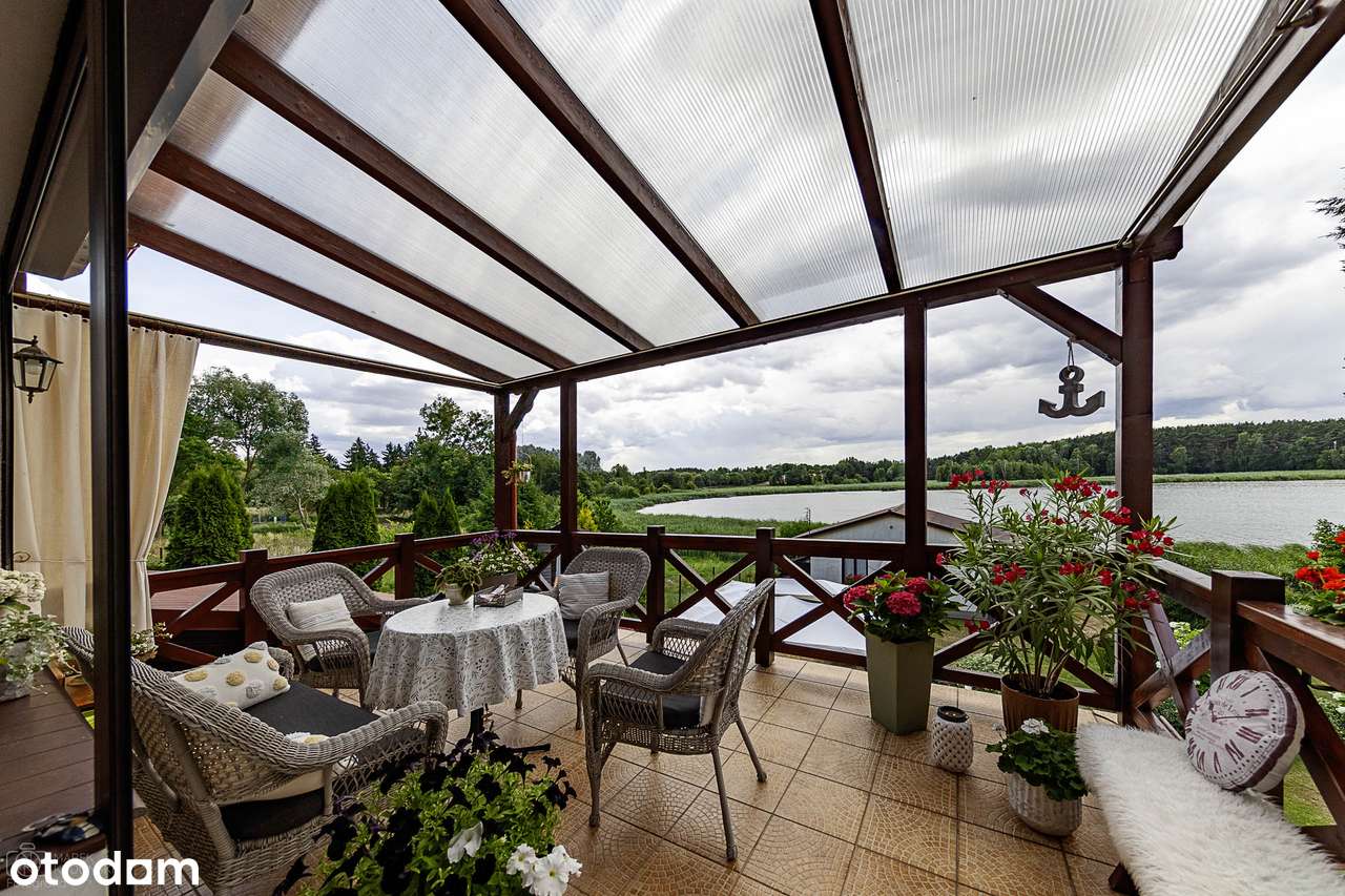 PIĘKNY DOM z dostępem do jeziora | OAZA SPOKOJU na własność-0