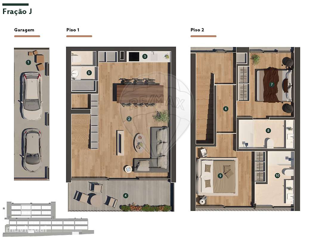 Apartamento T2 para venda - Grande imagem: 2/10