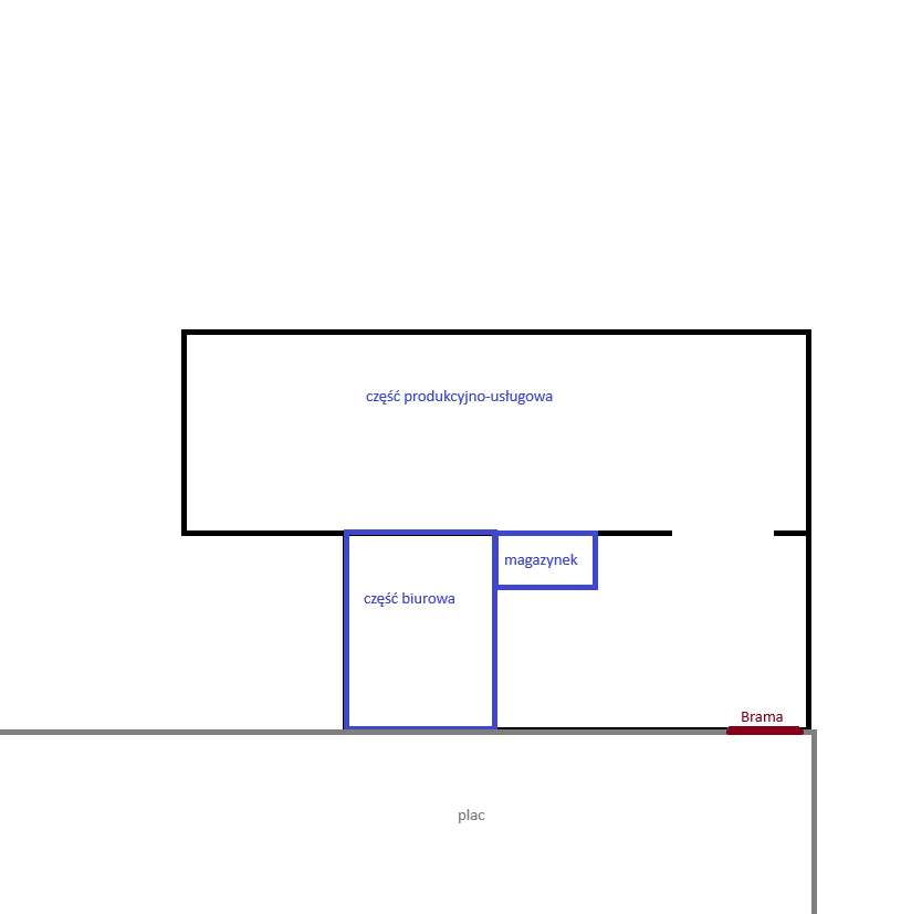 Hala/magazyn pow. 280m2 z placem, od  1.02.2026 - Pełny obrazek: 2/2