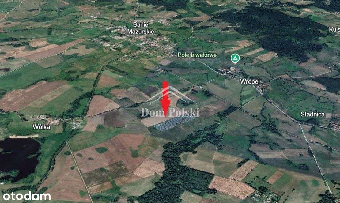 Działka rolna 5,56 ha - Wróbel, gm.Banie Mazurskie - Pełny obrazek: 5/7