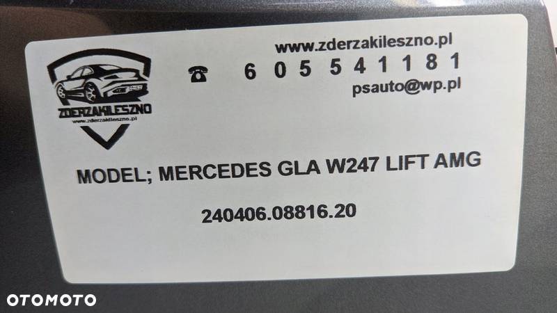 Zderzak przedni MERCEDES GLA W247 H247 LIFT AMG - 13