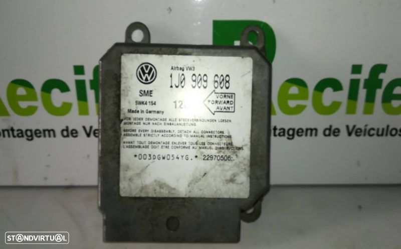 Centralina De Airbag Volkswagen Golf Iii (1H1) - 1