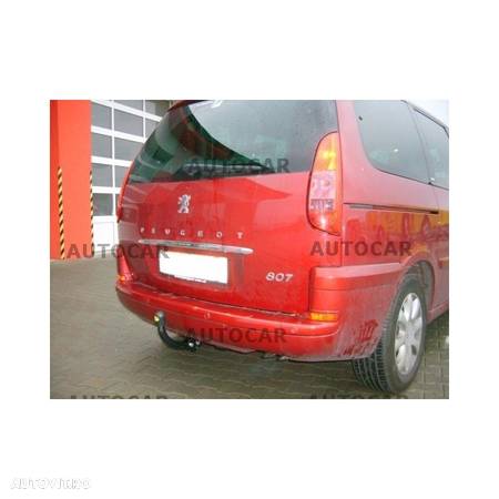 Carlig de remorcare pentru Peugeot 807 - 5usi.,VAN (E) - sistem semidemontabil -cu suruburi  din 2002 - 11