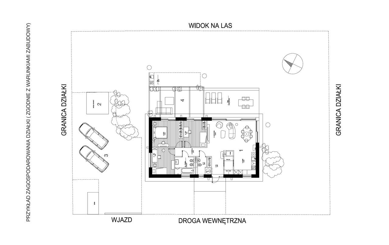 Działki budowlane pod lasem – Młynisko gm. Koźminek-16