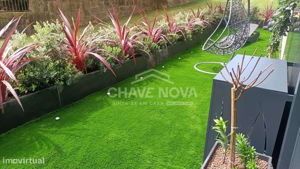 T1 em Cond.Fechado c/jardim e piscina em Mafamude-9