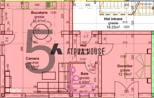 Apartament 2 camere et 1 +balcon 11mp zona Selimbar