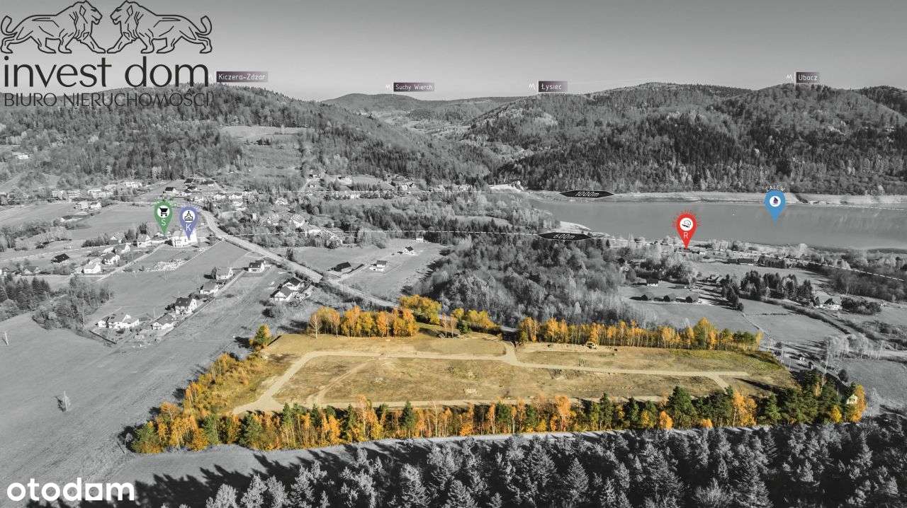 Działki z potencjałem nad Jeziorem Klimkówka – bud-3