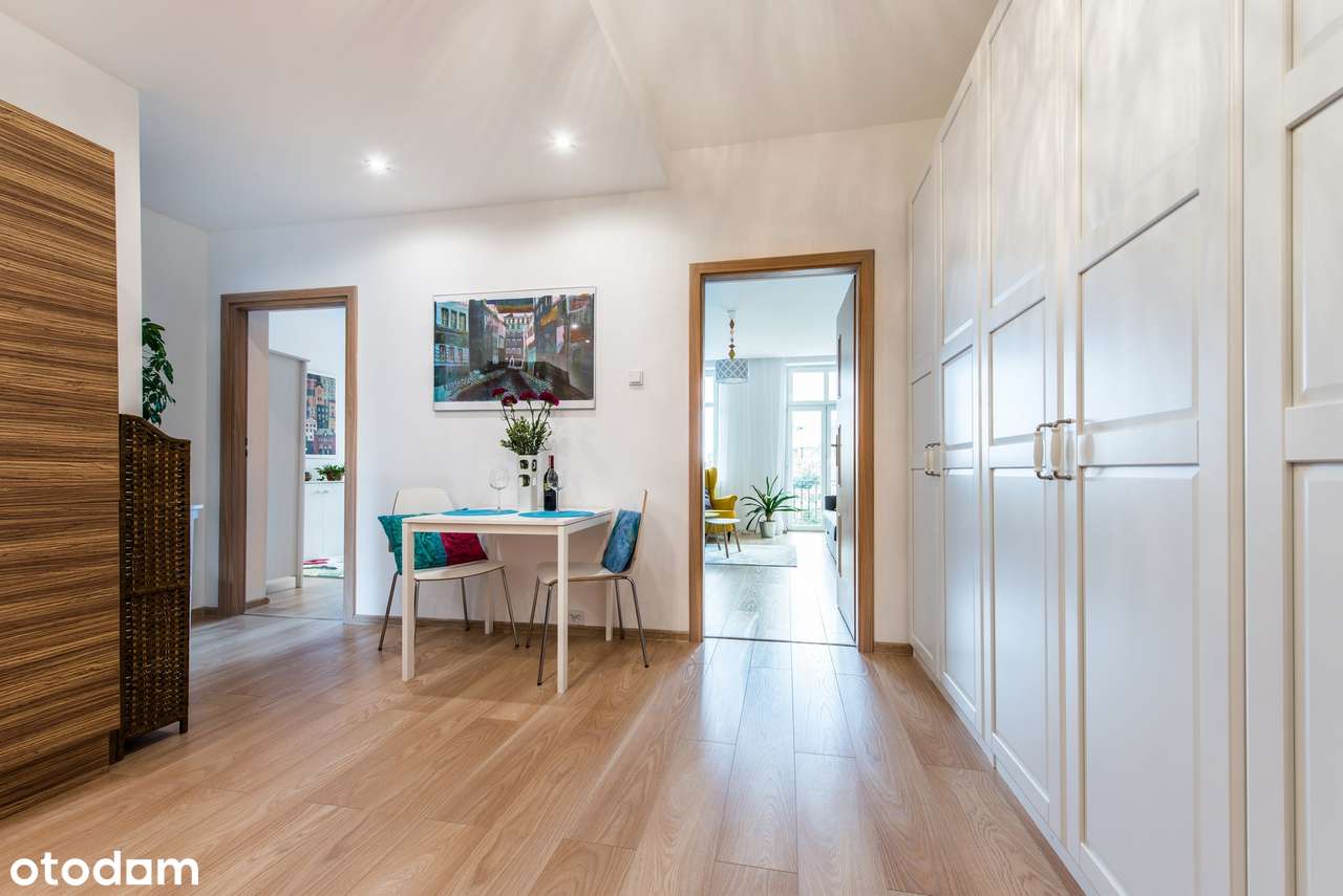 OKAZJA 0% Widok na rzekę Motławę! Kamienica 4 pok + Balkon, SKM 7 min-7