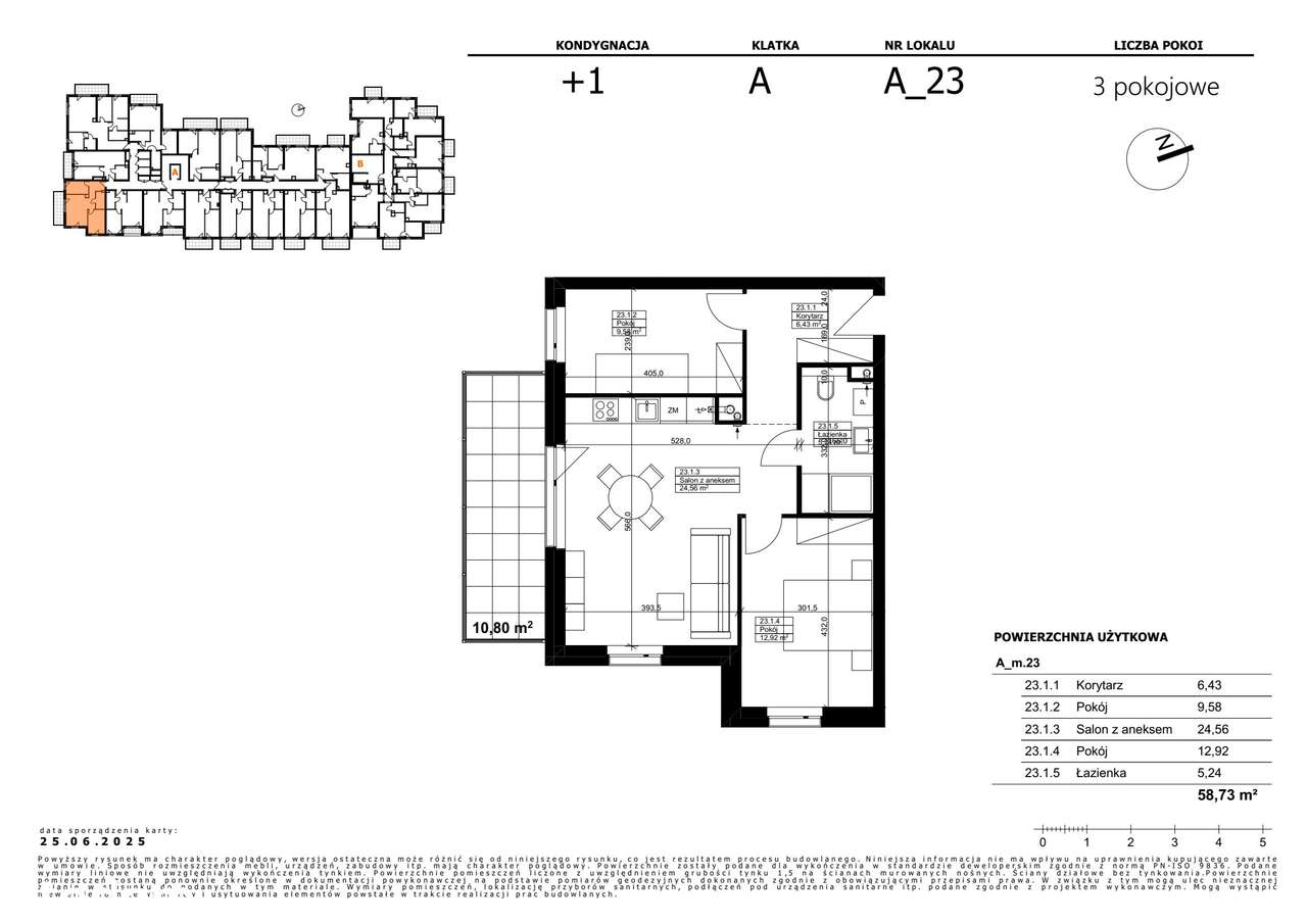 Wilkońskich 3 | mieszkanie 2-pok. | A_m.23 - Pełny obrazek: 2/7