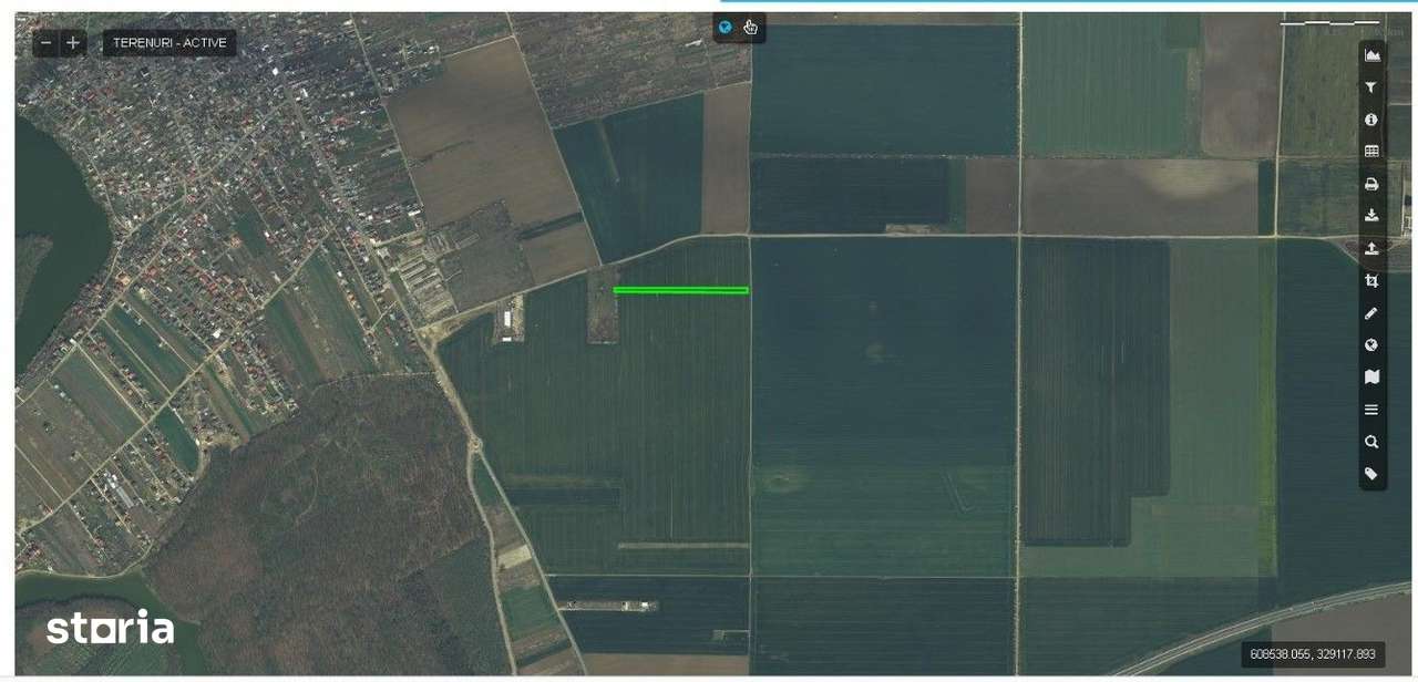 Teren industrial 9.817 mp cu acces direct la breteaua A2–DN3, Brănești-0