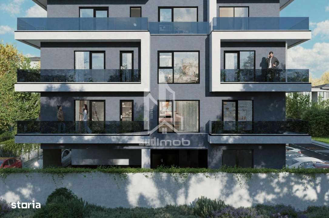Apartament 2 camere tip studio cu terasa 17 mp Postalionului