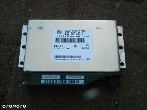 VW Passat B5 Sterownik Komputer ESP 0265109462 8D0907389E - 1