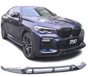 SPOILER LIP PARA BMW X6 G06 19- LOOK M PERFORMANCE PRETO BRILHANTE - 1