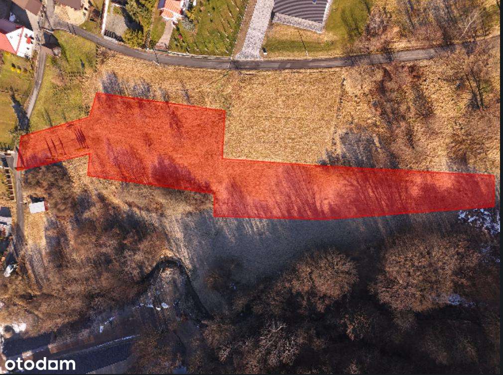 Widokowa działka budowlana w dolinie Beskidu - Stróża, pow. myślenicki-4