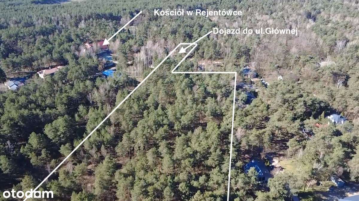 Piękna działka budowlana-inwestycyjna Rejentówka koło Radzymina