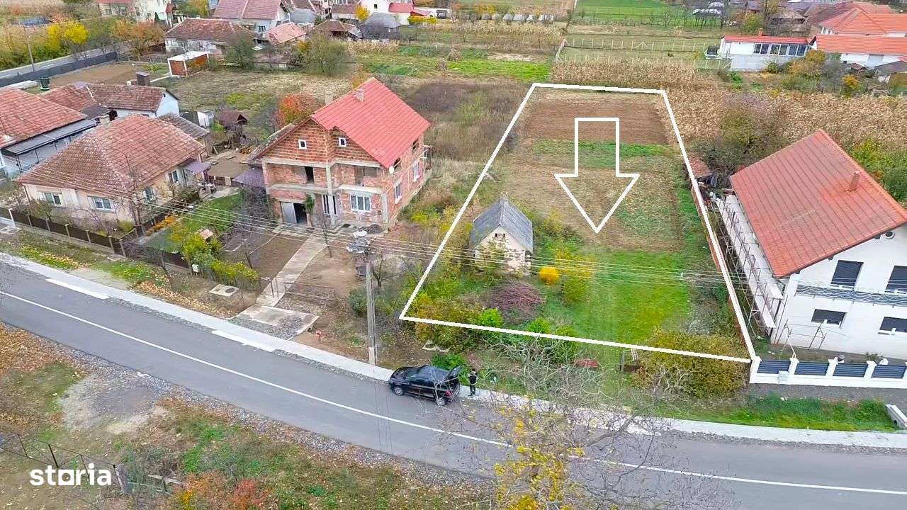 De vanzare Teren Intravilan Mediesu Aurit /Zona Buna/Strada Asfaltata - Imagine principală: 4/5