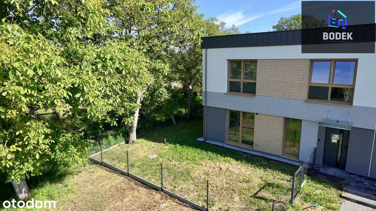 0%, ogródek, parking x2, podłogówka
